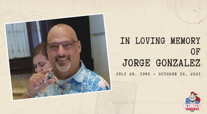 In memory of Jorge Gonzalez